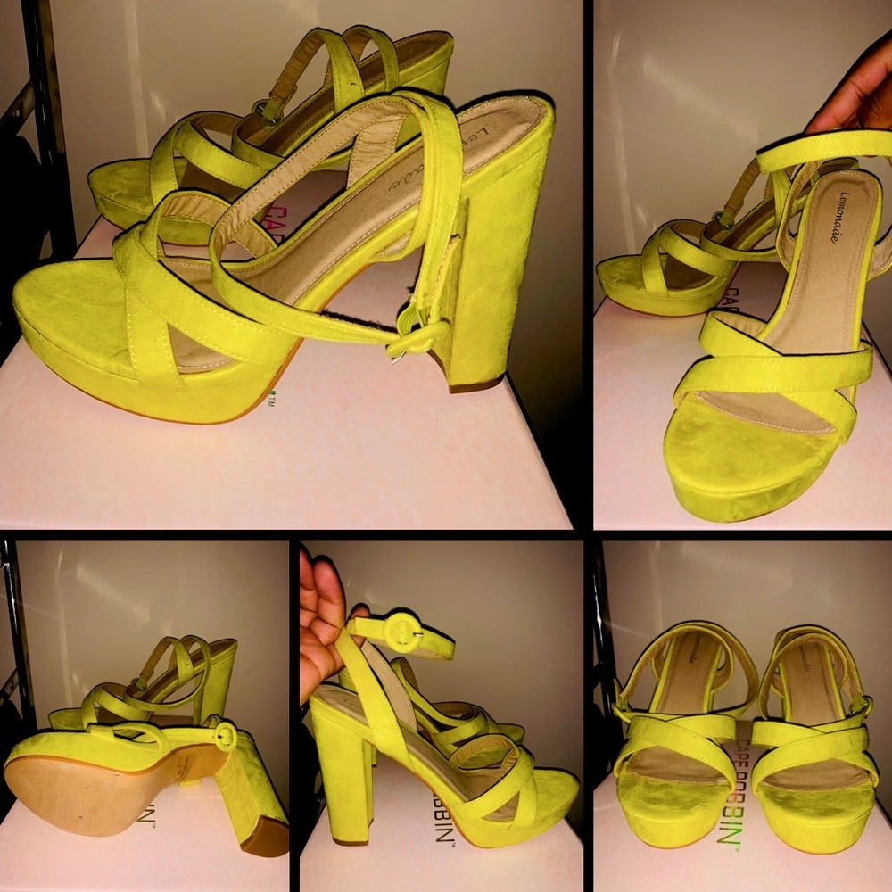 Lime Green Heels 👠